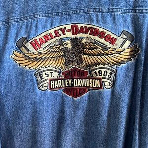 HD Denim long sleeve shirt